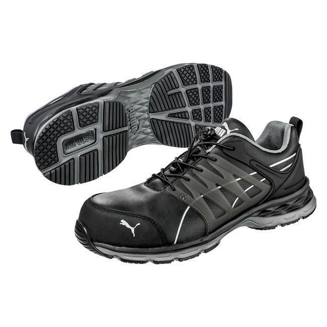 Puma Composite Toe Static Dissipative Slip Oil Heat Resistant Outsole Men`s Boot Black