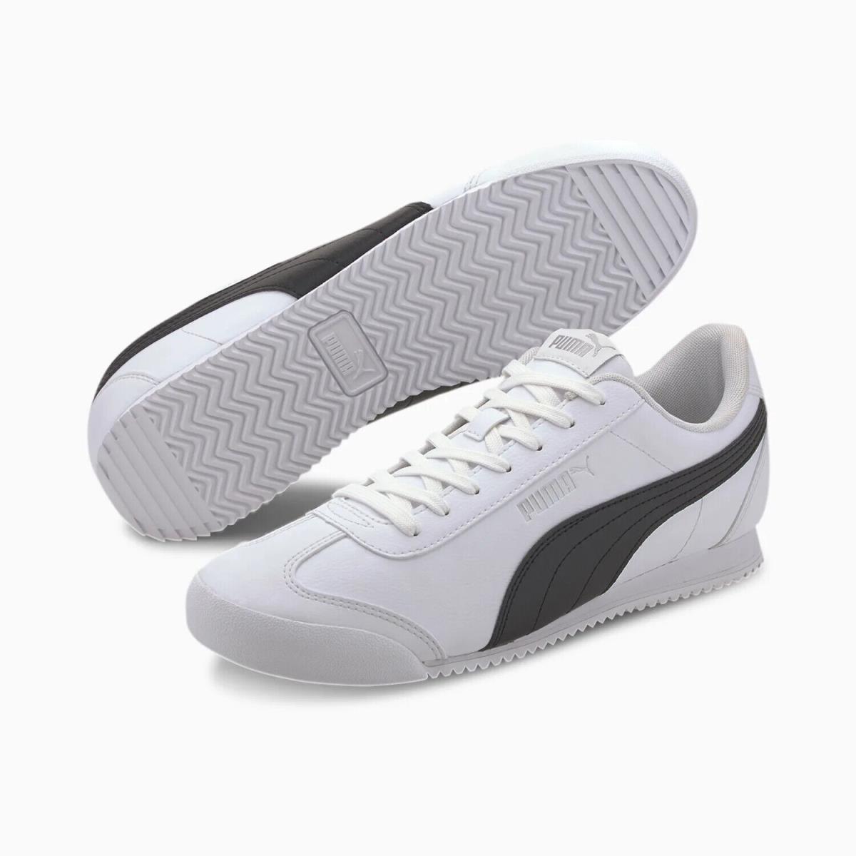 Puma Men`s Turino SL Sneakers White/black Size: 12 M US - White/Black