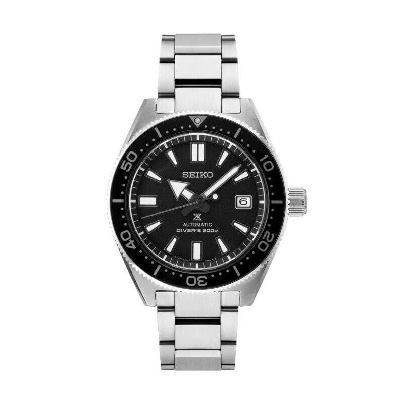 Seiko Prospex Automatic Diver`s Black Dial 42.6mm Watch SPB051