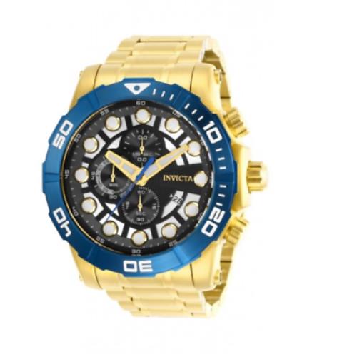 Invicta Men`s Sea Hunter Quartz Chronograph SS Bracelet 52mm