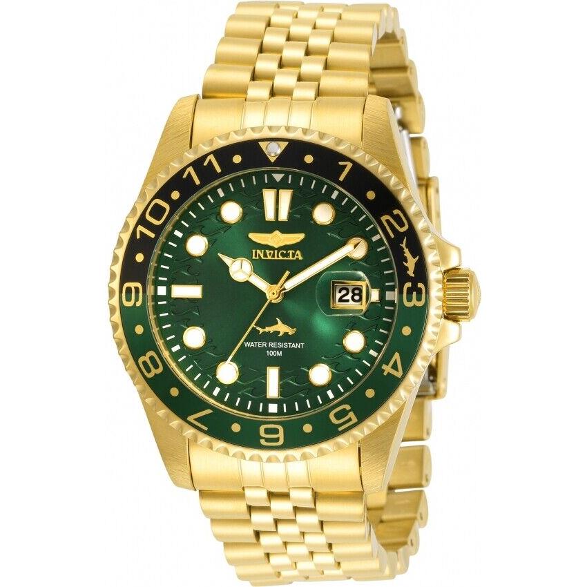 Invicta 30623 Pro Diver Green Gold 43mm Men s Quartz