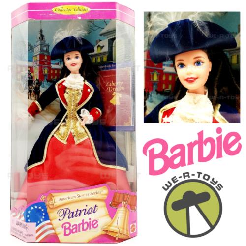 American Stories Series Patriot Barbie Doll Collector Edition 1996 Mattel 17312