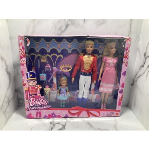 Barbie In The Nutcracker Dolls Boxset - Ken Barbie and Chelsea Ballet Set