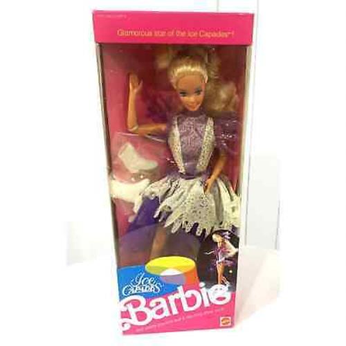 Barbie Doll Ice Capades Glamous Star w/ Dazzling Show Skirt