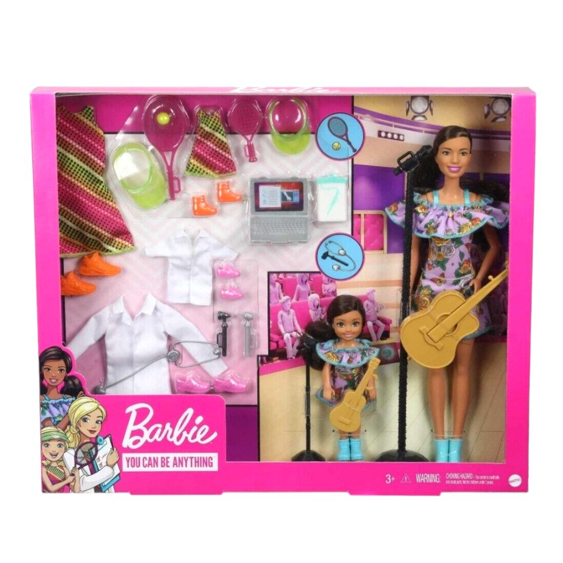 Barbie Chelsea Careers: You Can Be Anything Accessories Playset 2 Dolls Age 3+