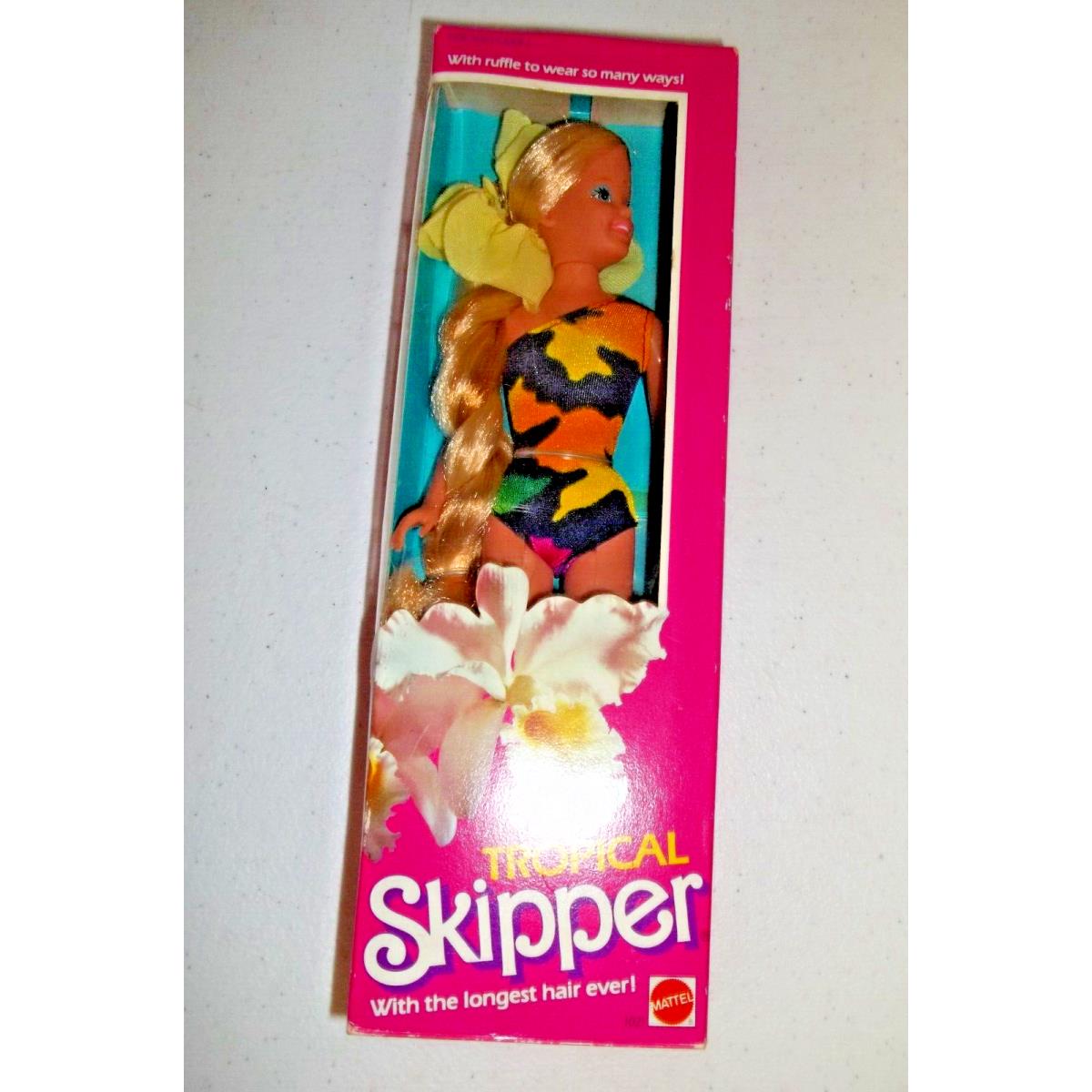 Tropical Skipper Barbie Doll 1985 Mattel 1021 Nrfb