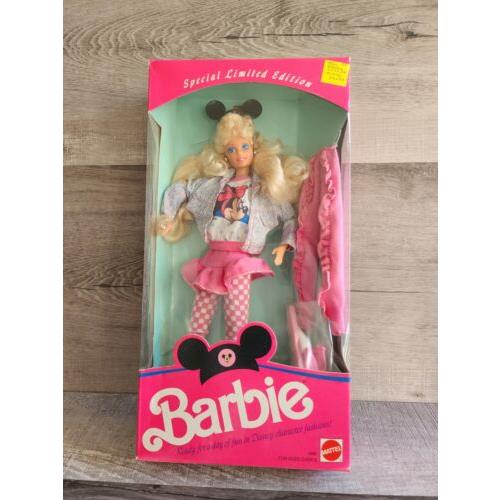 Vintage Barbie Disney Character Fashion Doll Special Limited Ed. 4385 1990