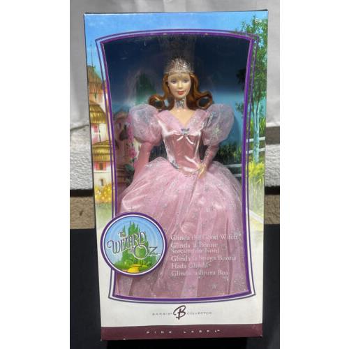 The Wizard of Oz Glinda The Good Witch Barbie Collection Pink Label