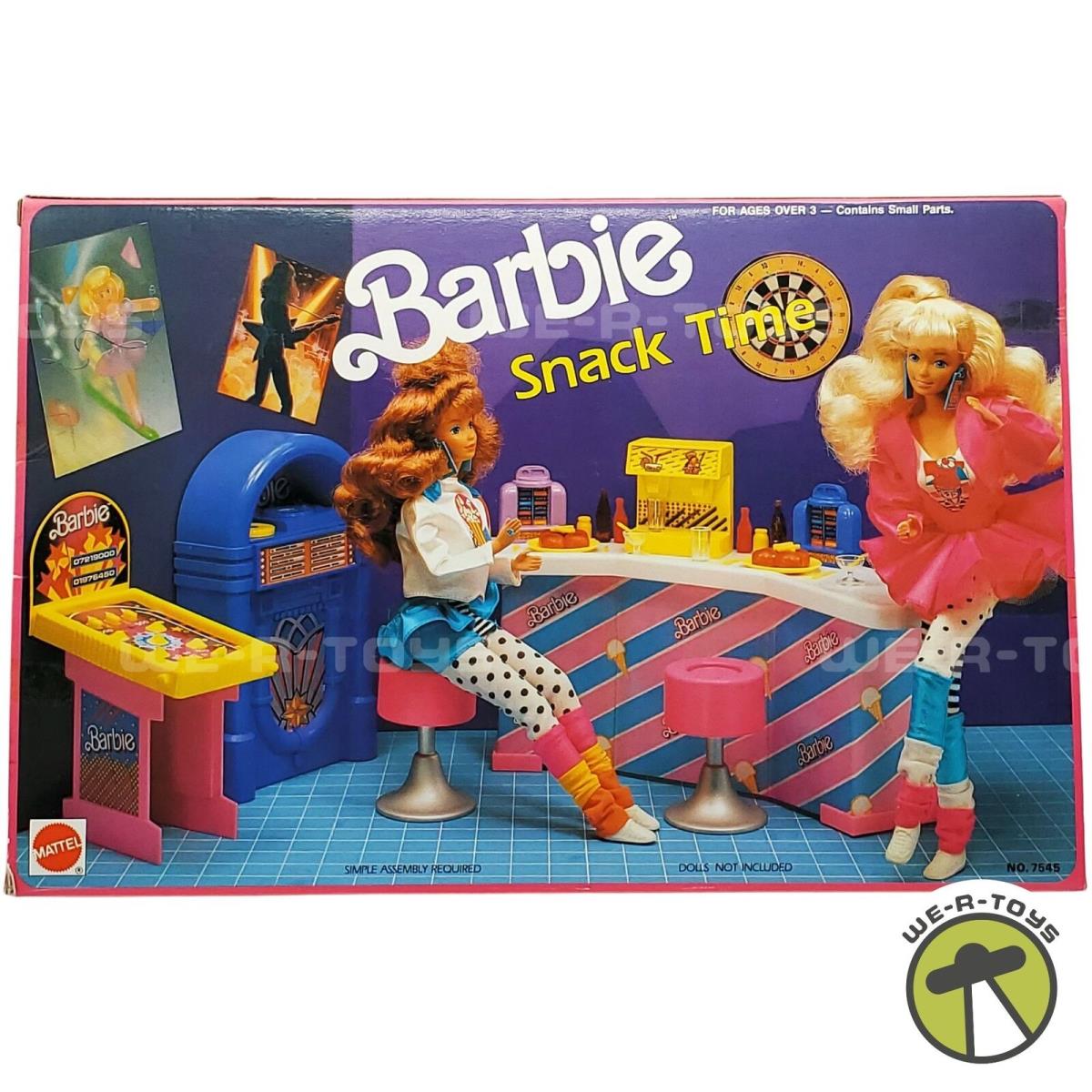 Barbie Snack Time Playset 1990 Mattel 7545