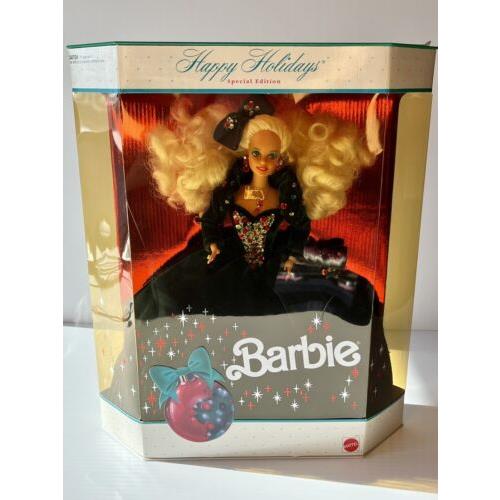 Vintage Happy Holidays Special Edition 1991 Christmas Barbie Doll