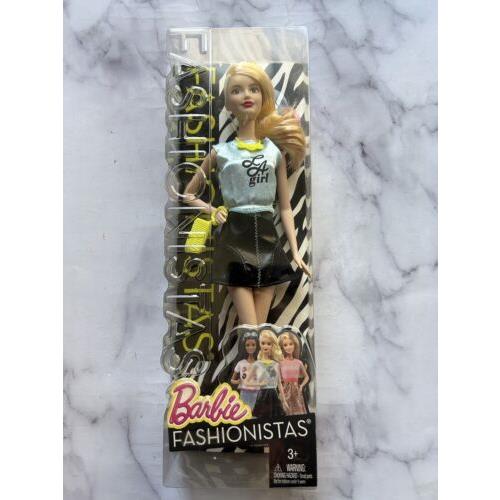 Mattel 2015 Barbie Fashionistas 3 LA Girl Doll CYJ43