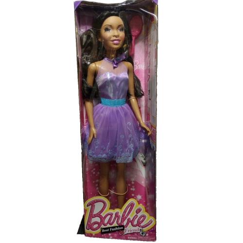 Barbie 28 Inch African American 2015 Just Play Best Fashion Friend Doll 61030