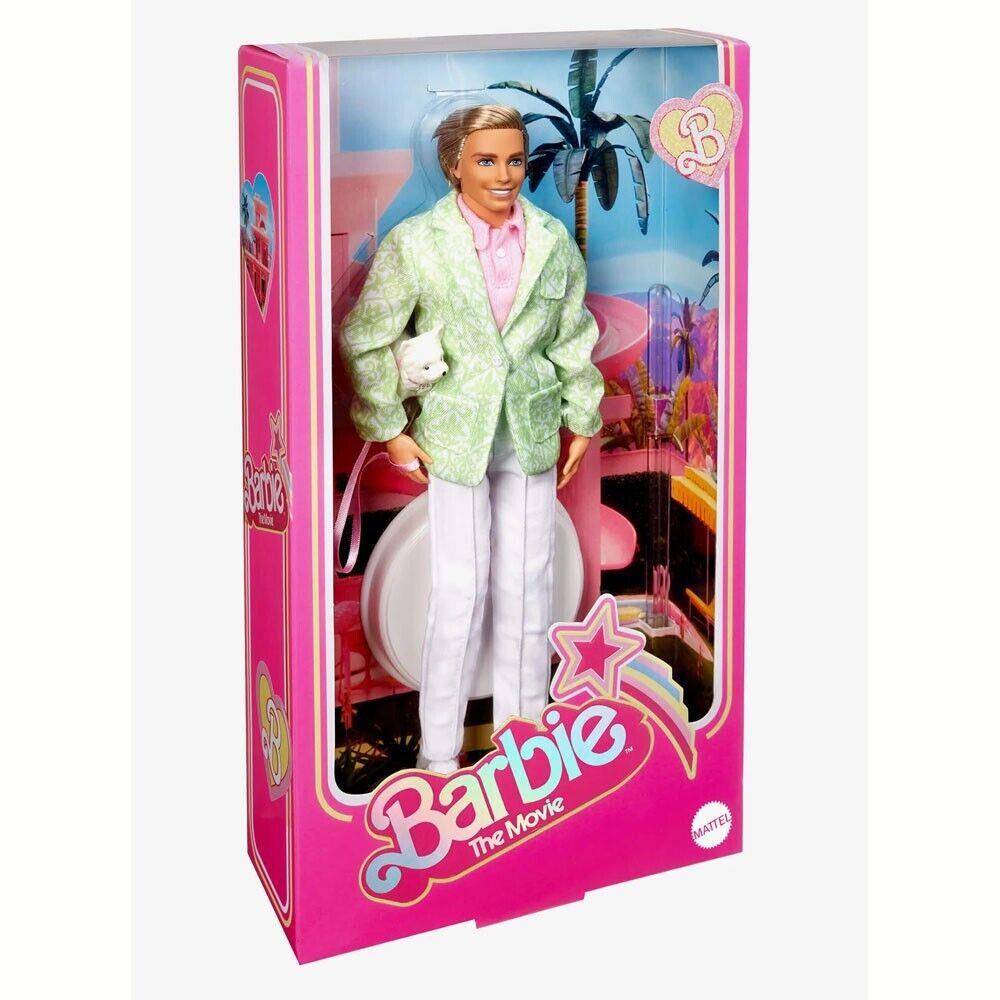 Sugar s Daddy Ken Doll in Pastel Suit with Dog Barbie The Movie HPK06 Nrfb 2023