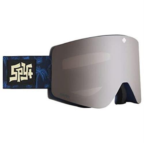 Spy Optic Marauder Chris Rasman Happy Bronze Silver Spectra Mirror Snow Goggles