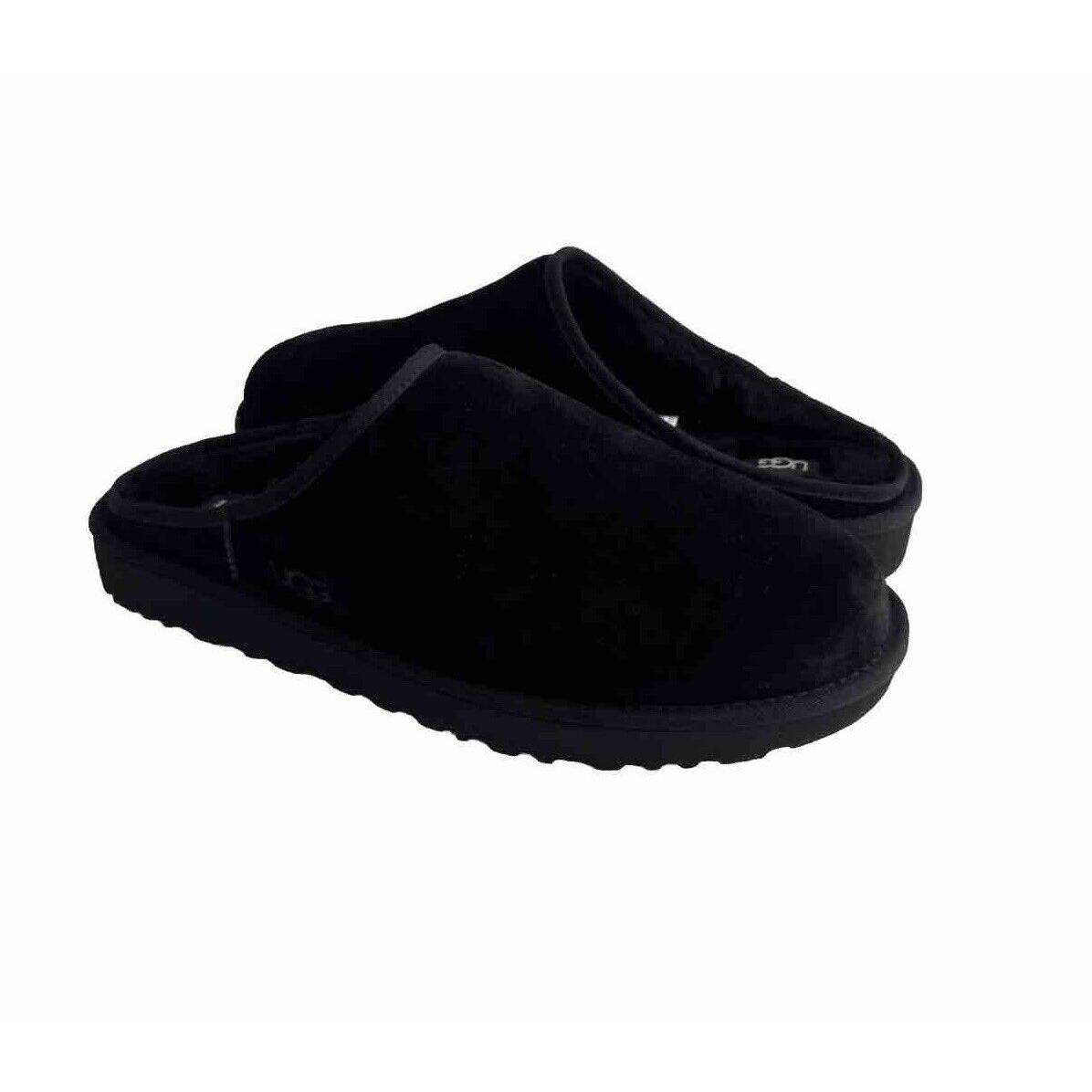 Ugg Men Classic Slip ON Black Moccasin Shoe US 15 / EU 49.5 /uk 14