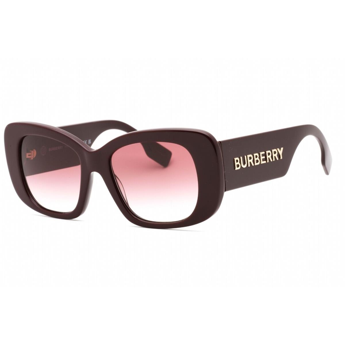 Burberry BE4410 39798H Sunglasses Bordeaux Frame Violet Gradient Lenses 52mm