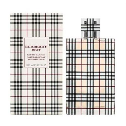 Burberry Brit For Women Perfume Eau De Parfum 3.3 oz 100 ml Edp Spray