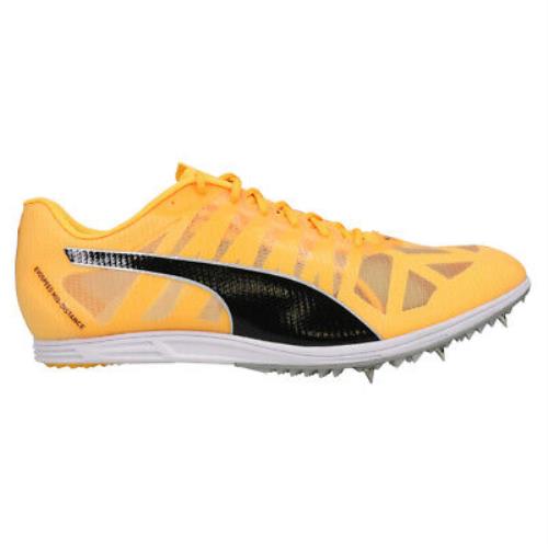 Puma Evospeed Middistance 4 Track and Field Mens Orange Sneakers Athletic Shoes - Orange