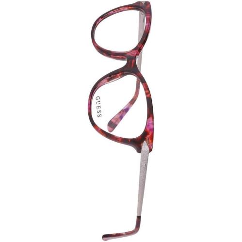 Guess GU-2683-074 Pink Cat-eye Women`s Acetate Eyeglasses 52x17x140mm