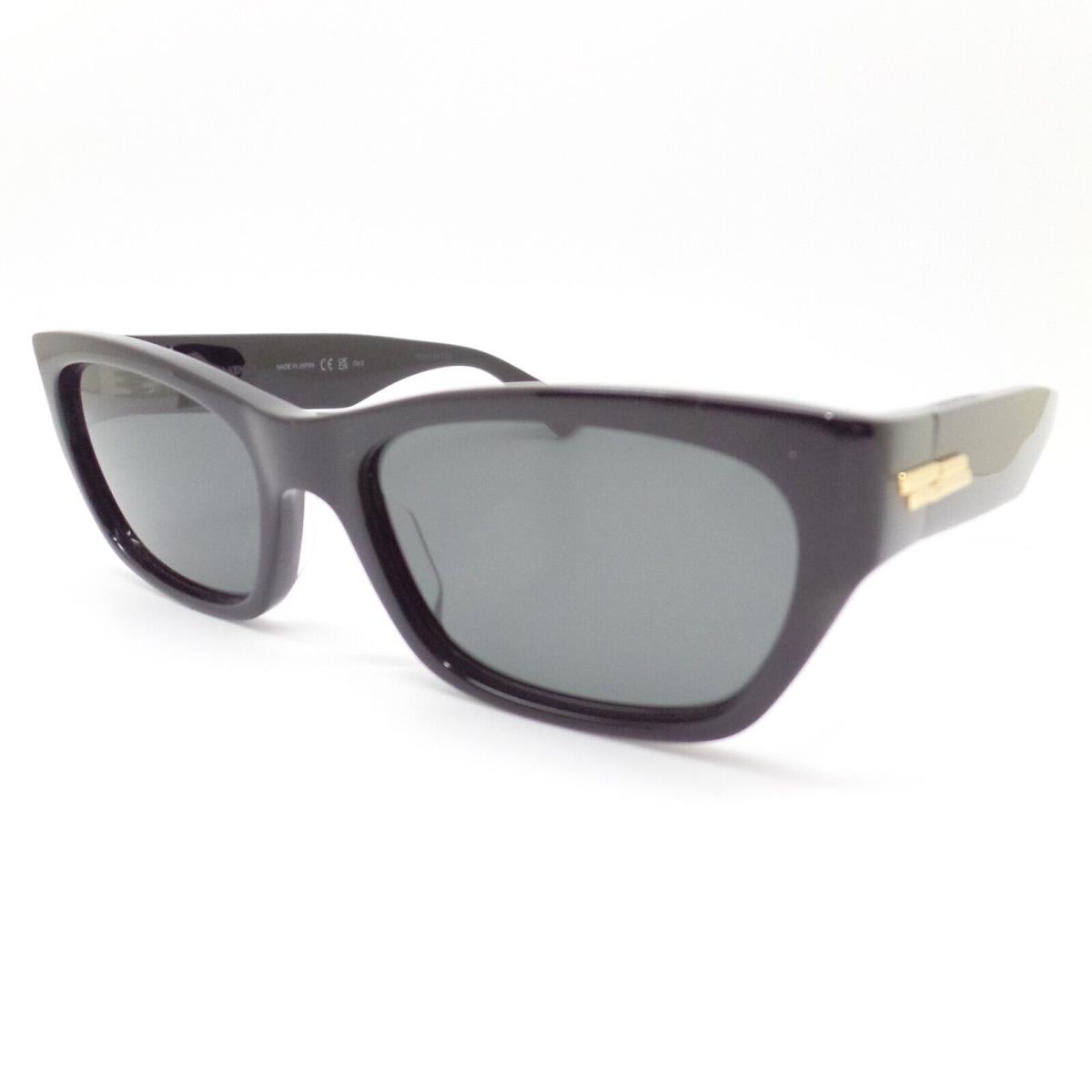 Bottega Veneta BV1143S 001 Black Grey Sunglasses