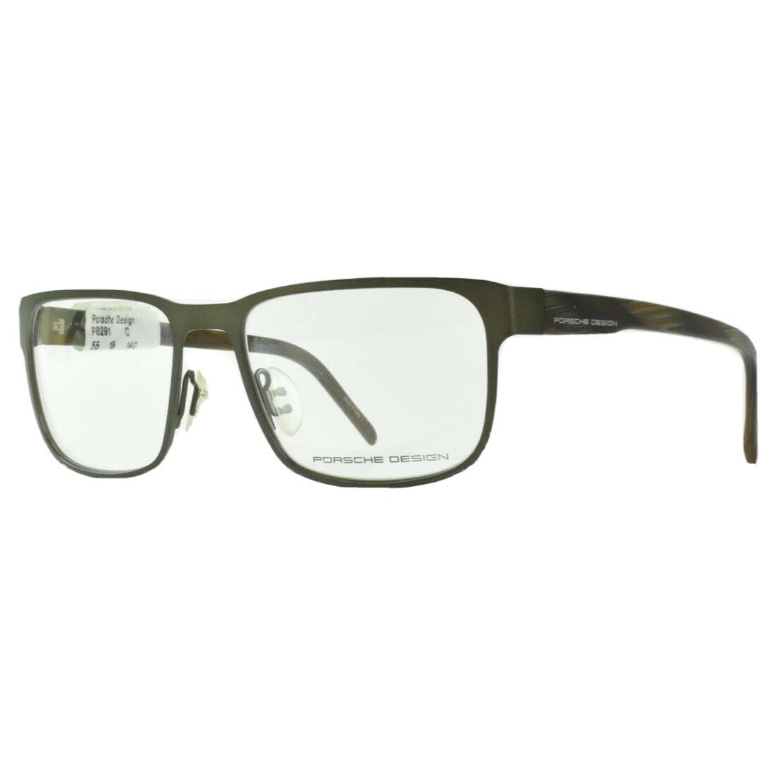 Porsche P8291 C Full Rim Square Brown Optical Eyeglasses