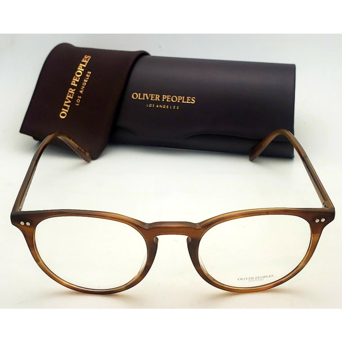 Oliver Peoples Eyeglasses Riley R OV 5004 1011 49-20 Raintree Brown Tortoise