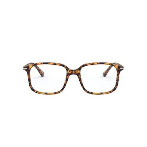 Persol PO3246V 1052 Madreterra Demo Lens Rectangle 53 mm Men`s Eyeglasses