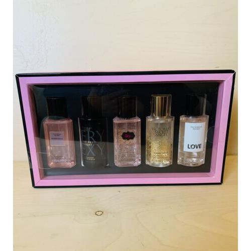 Victoria`s Secret Fine Fragrance Mist Spray 2.5 oz / 75 ml 5 Pices Gift Set