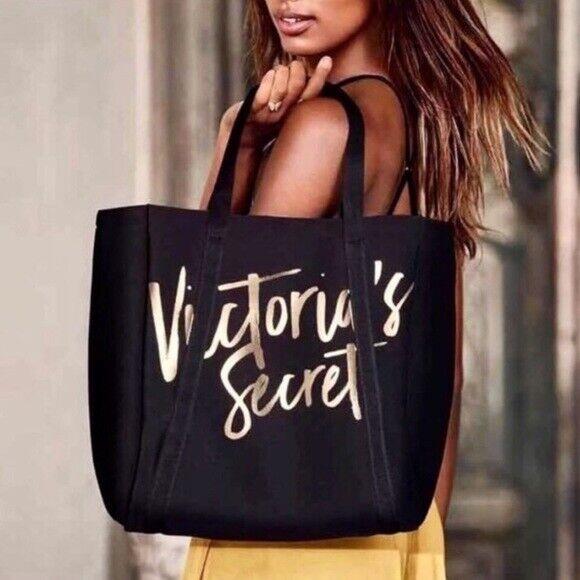 Victoria`s Secret Black Insulated Cooler Wine Tote Bag Retails blt17m1