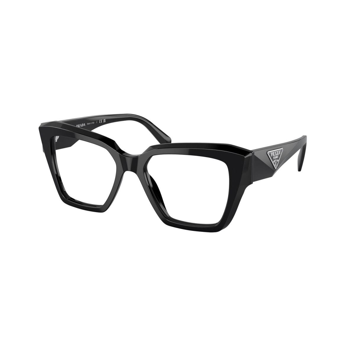 Prada 09ZVF Eyeglasses 1AB1O1 Black