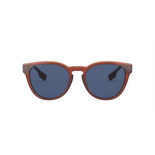 Burberry BE4310 384680 Bartlett Transparent Brown Blue 54 mm Men`s Sunglasses