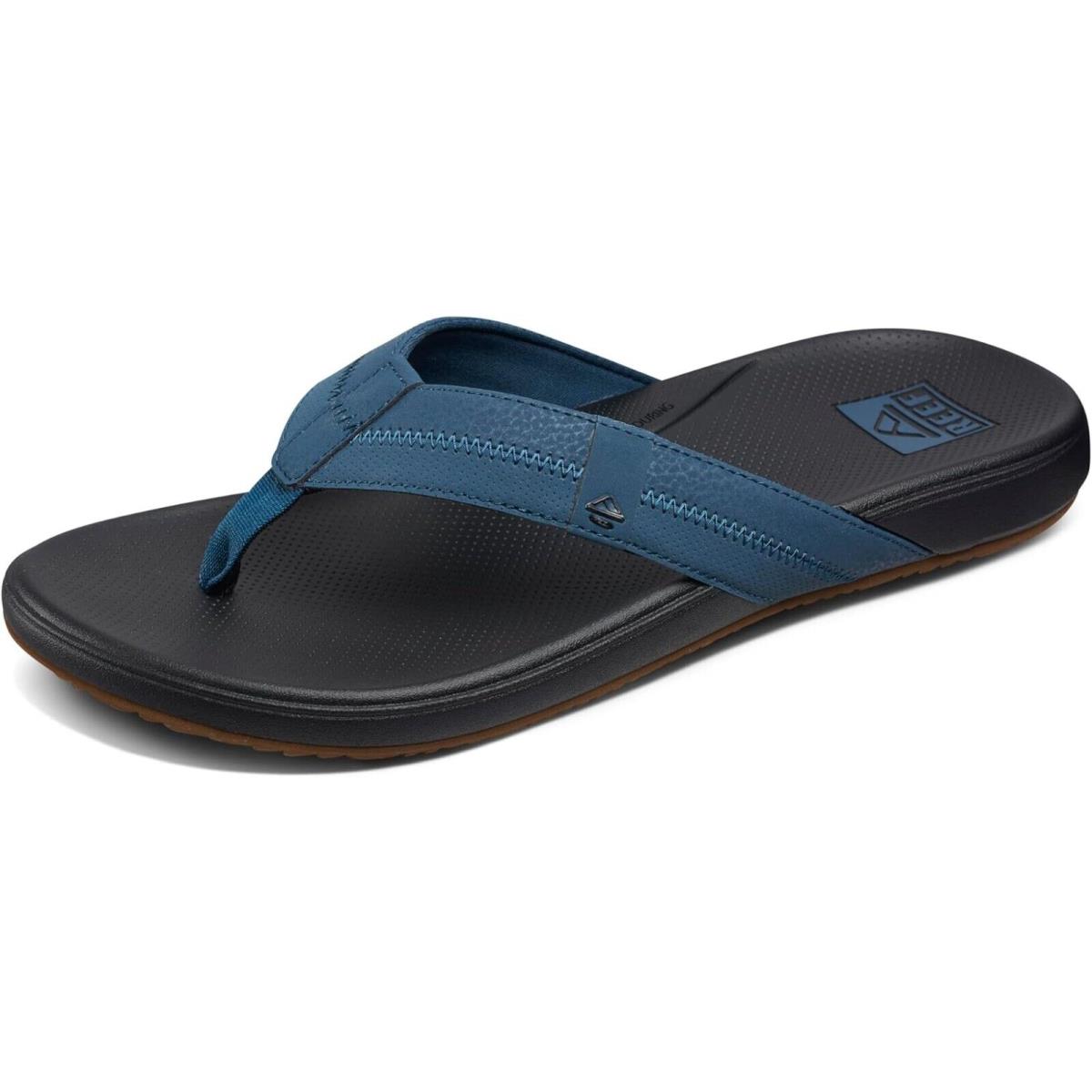 Man Reef Cushion Phantom II Flip Flop Beach Sandal CJ4345 Color Orion/black