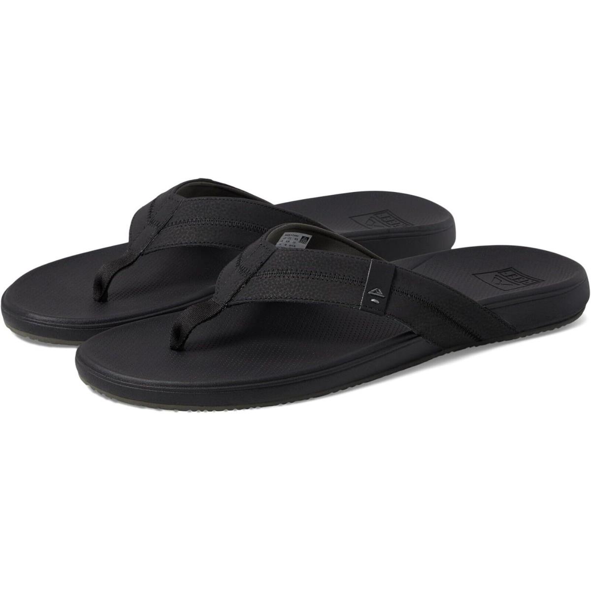 Man Reef Cushion Phantom II Flip Flop Beach Sandal CJ4346 Color Black