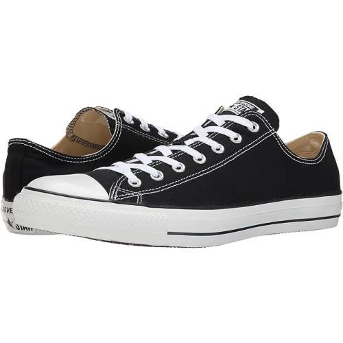 Unisex Converse Chuck Taylor All Star Low Top Shoe M9166 Color Black - Black