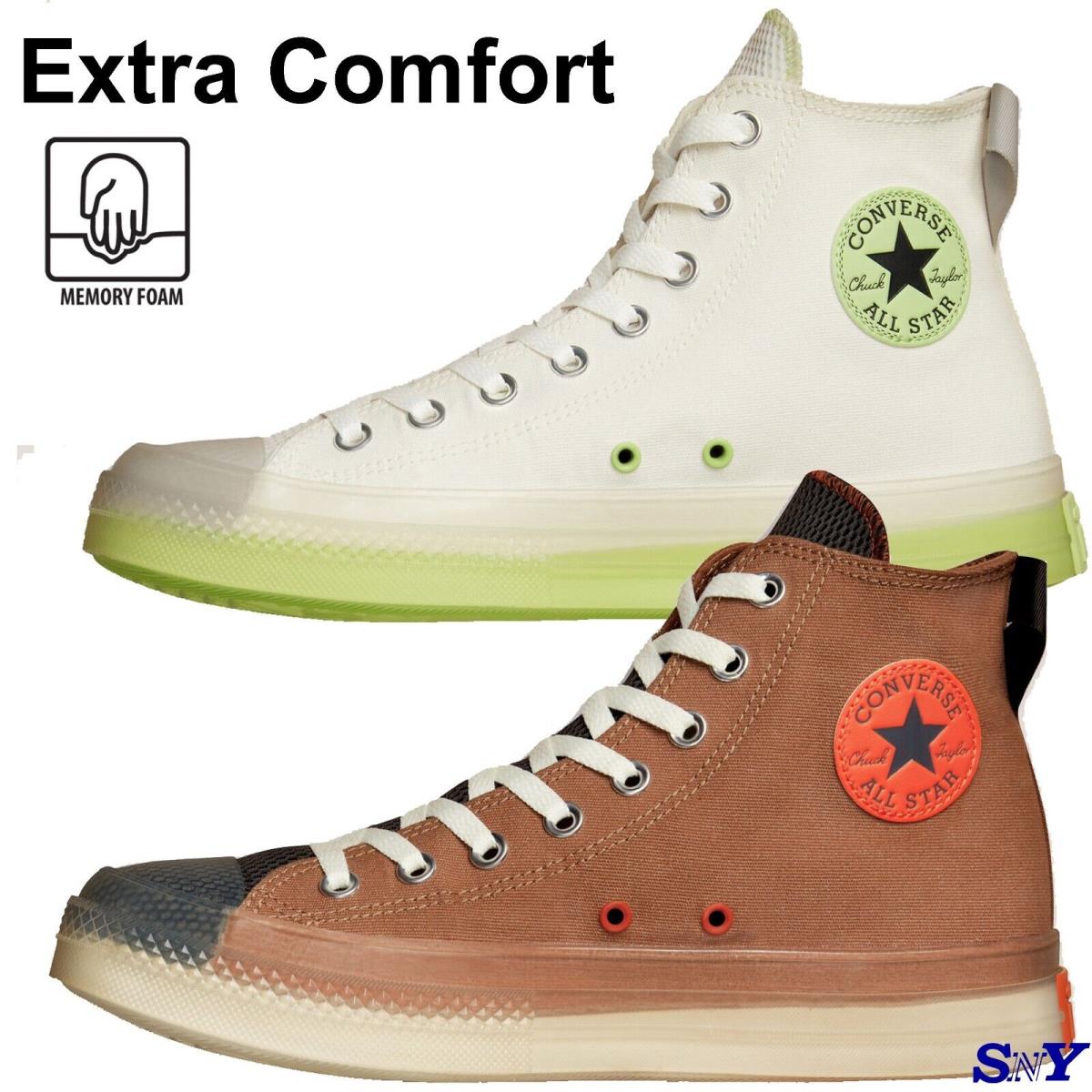 Converse Chuck Taylor All Star CX Men`s Athletic Shoes Lightweight - Egret/Pale putty/Lime rave