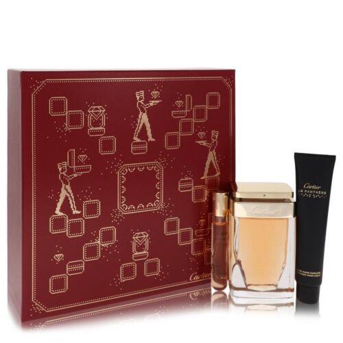 Cartier 3-Pc. La Panthere Eau de Parfum Gift Set For Women