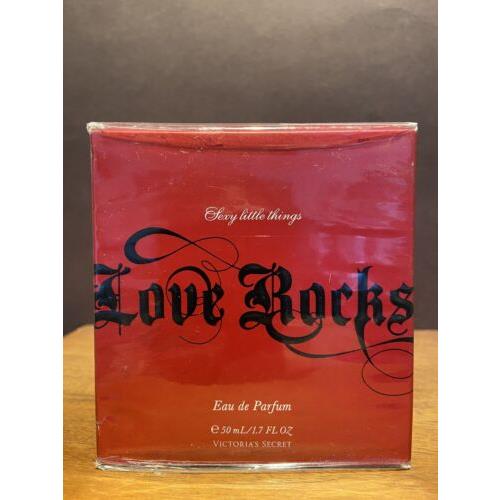 Victoria`s Secret Love Rocks 1.7 Oz / 50 ml Eau de Parfum W/atomizer Rare