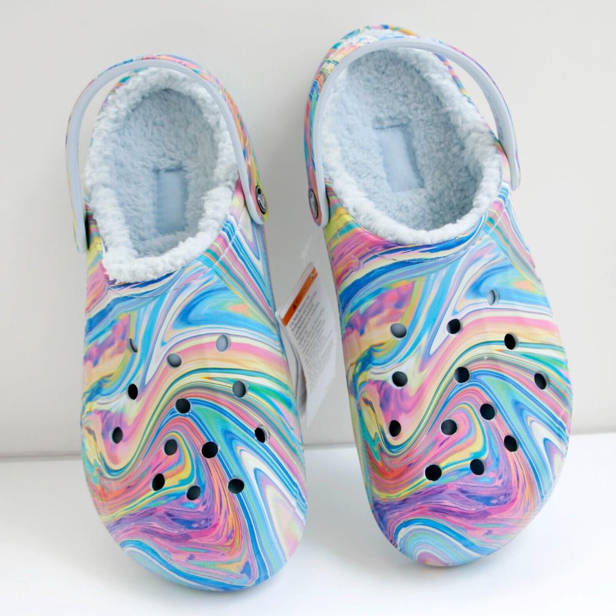 Crocs Adult Unisex Baya Lined Printed Clog Multicolor Size M-10 W-12