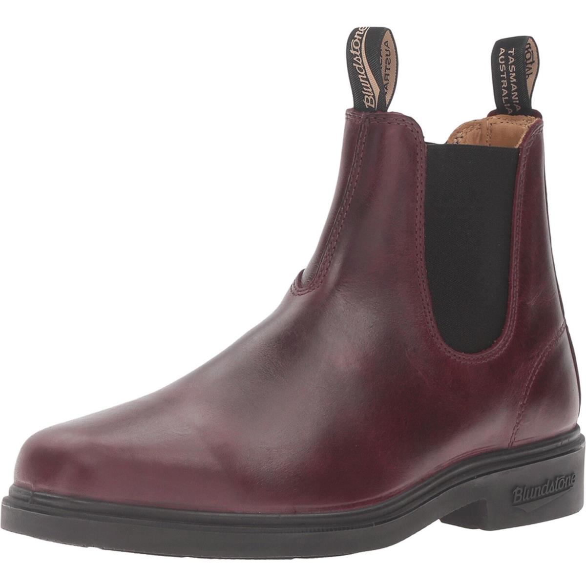 Blundstone Unisex Dress Series Chelsea Boot Redwood Medium - Redwood