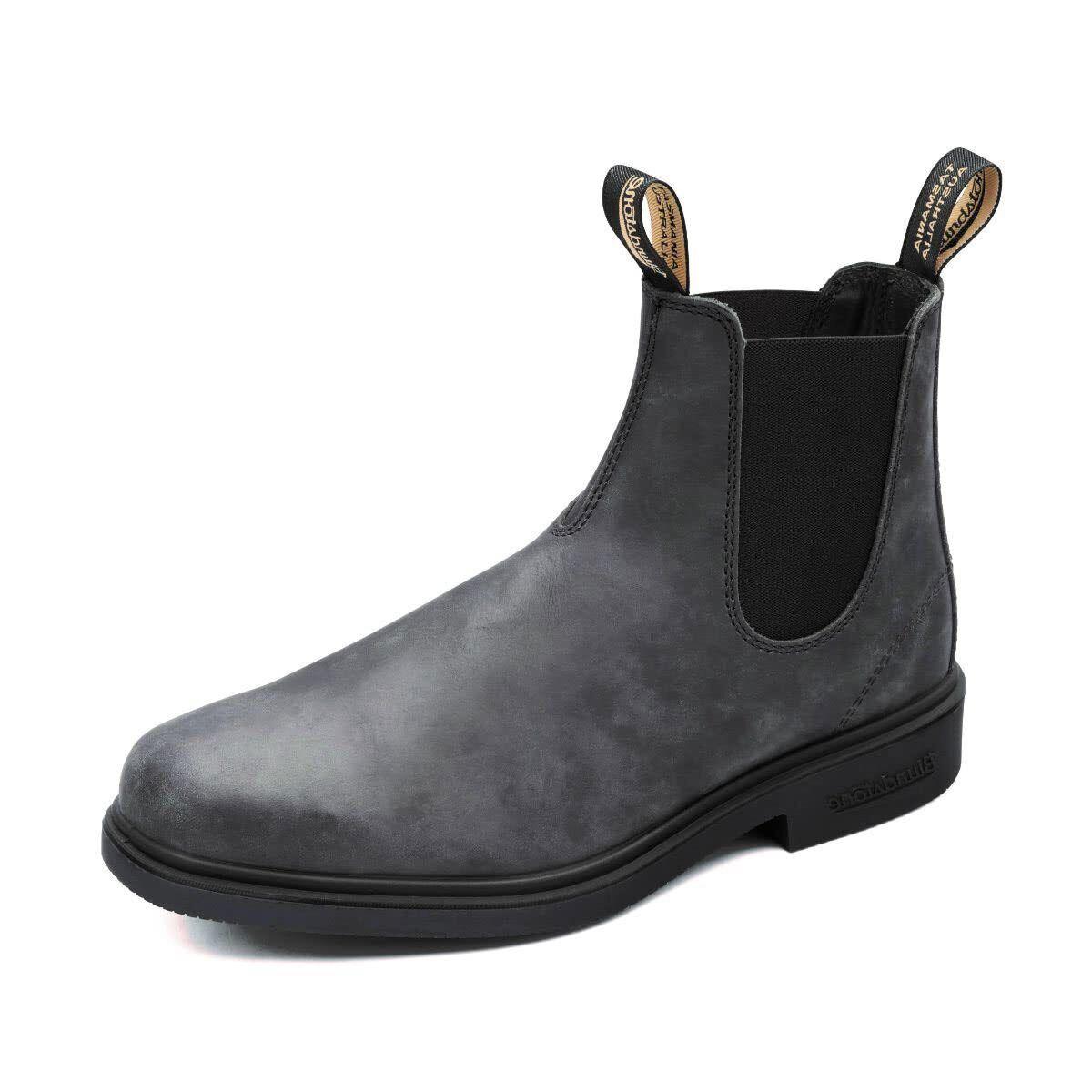 Blundstone Unisex Dress Series Rustic Black Medium