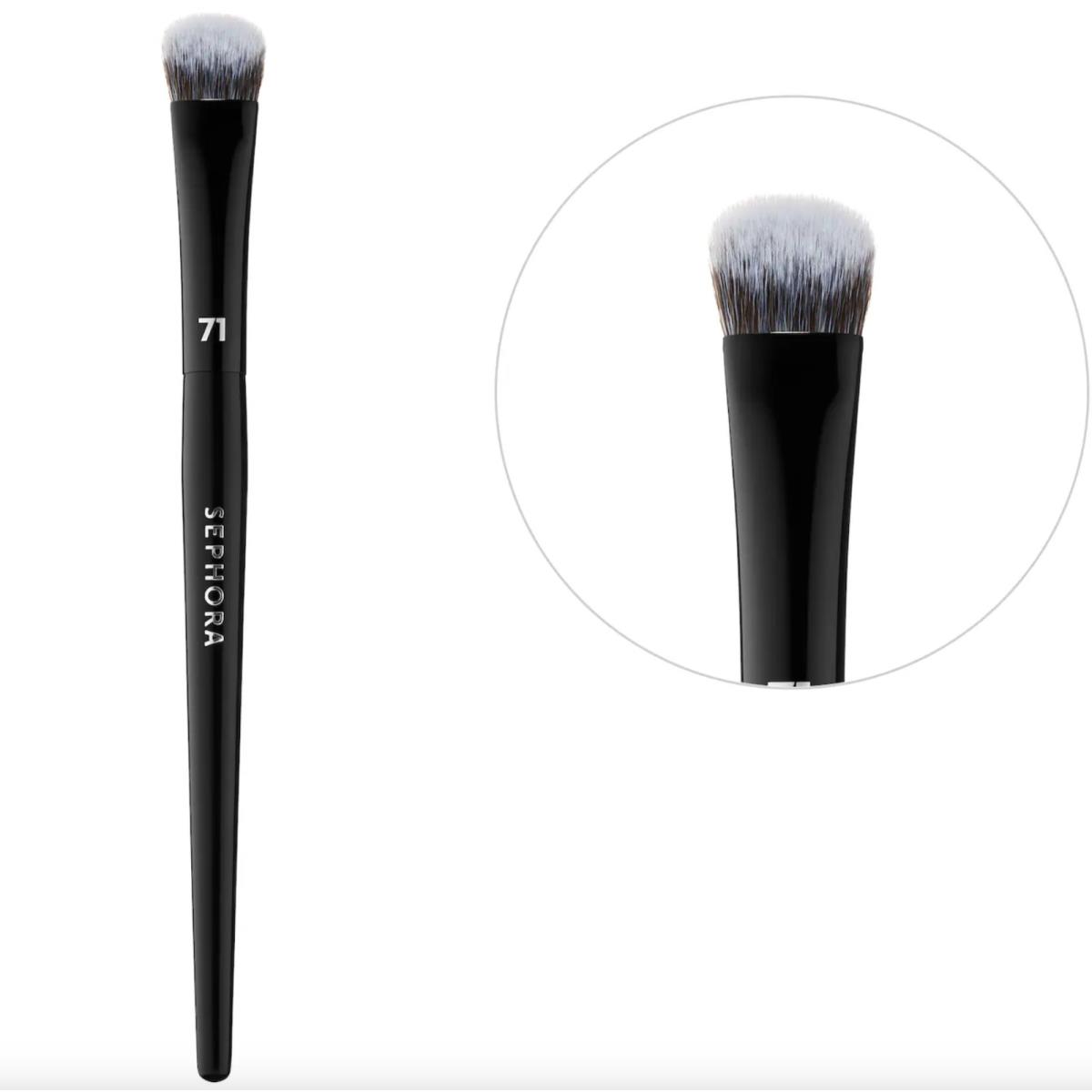 Sephora Collection Pro Concealer Face Brush 71 For Smooth and Natural Coverage