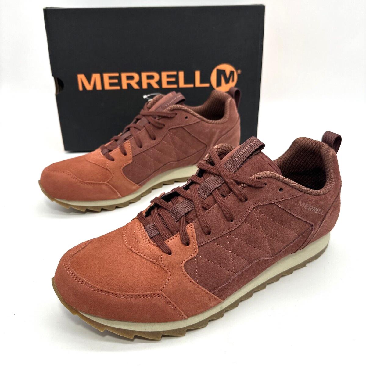 Merrell Alpine Mens Size 11.5 M Casual Sneakers Shoes Sable Red