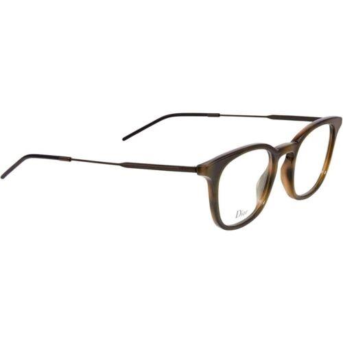 Dior Unisex Eyeglasses Olive Black Square Frame Demo Lens BLACKTIE231 02YH