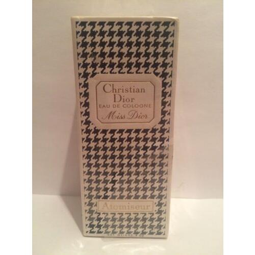 Vintage Miss Dior by Christian Dior 4 oz Eau de Cologne Atomiseur Ref.9224 Rare