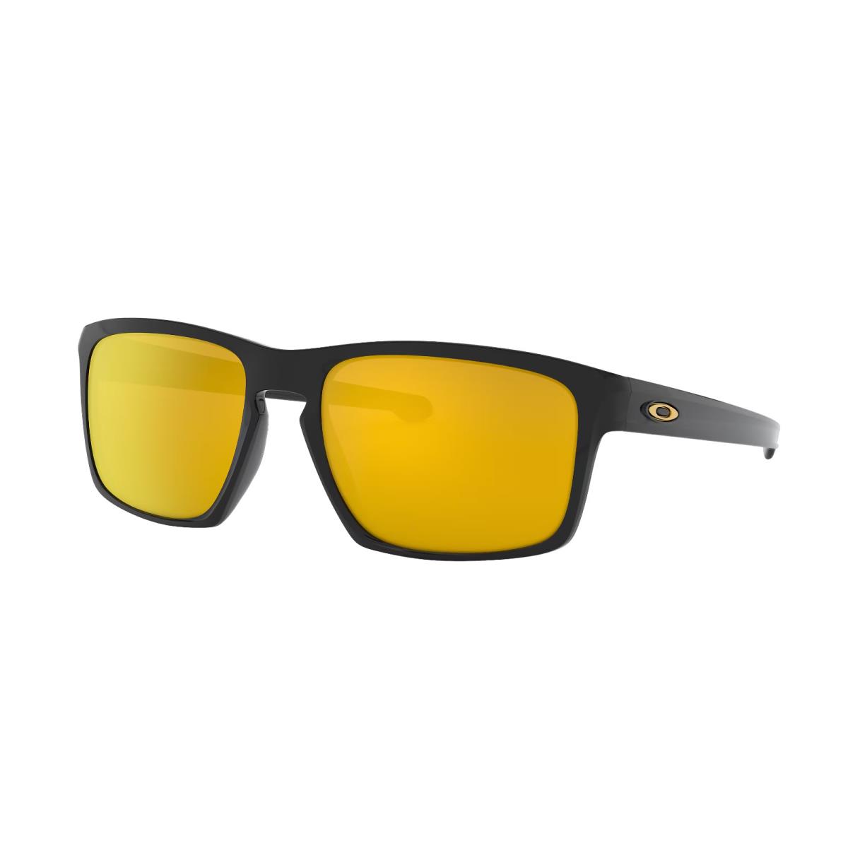 Oakley Sunglasses Sliver Polished Black 24KGold OO9262-05 - Frame: Black, Lens: Gold