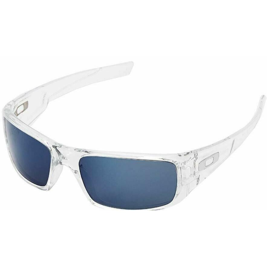 Oakley Crankshaft Blue Unisex Sunglasses - Frame: Clear, Lens: Blue