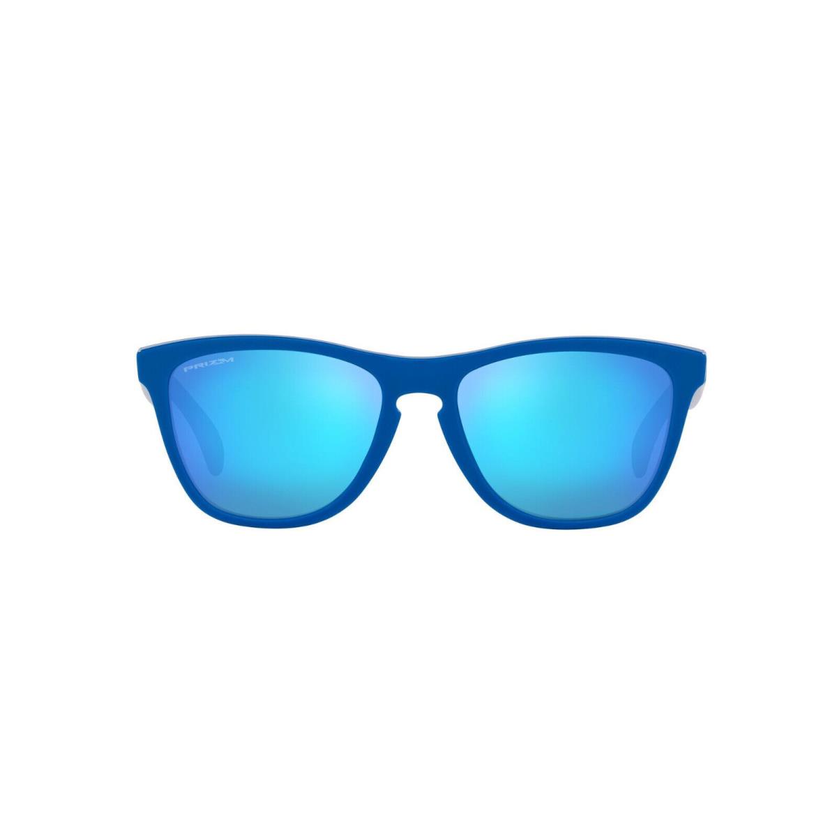 Oakley Frogskins Sunglasses Sapphire Prizm Sapphire OO9013-J4 55 - Frame: Blue, Lens: Blue
