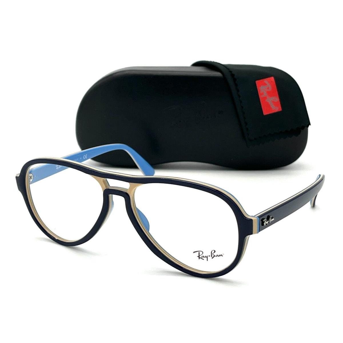 Ray Ban Vagabond RX4355V 8134 Blue Brown Light Blue / 55mm Eyeglasses RB4355V