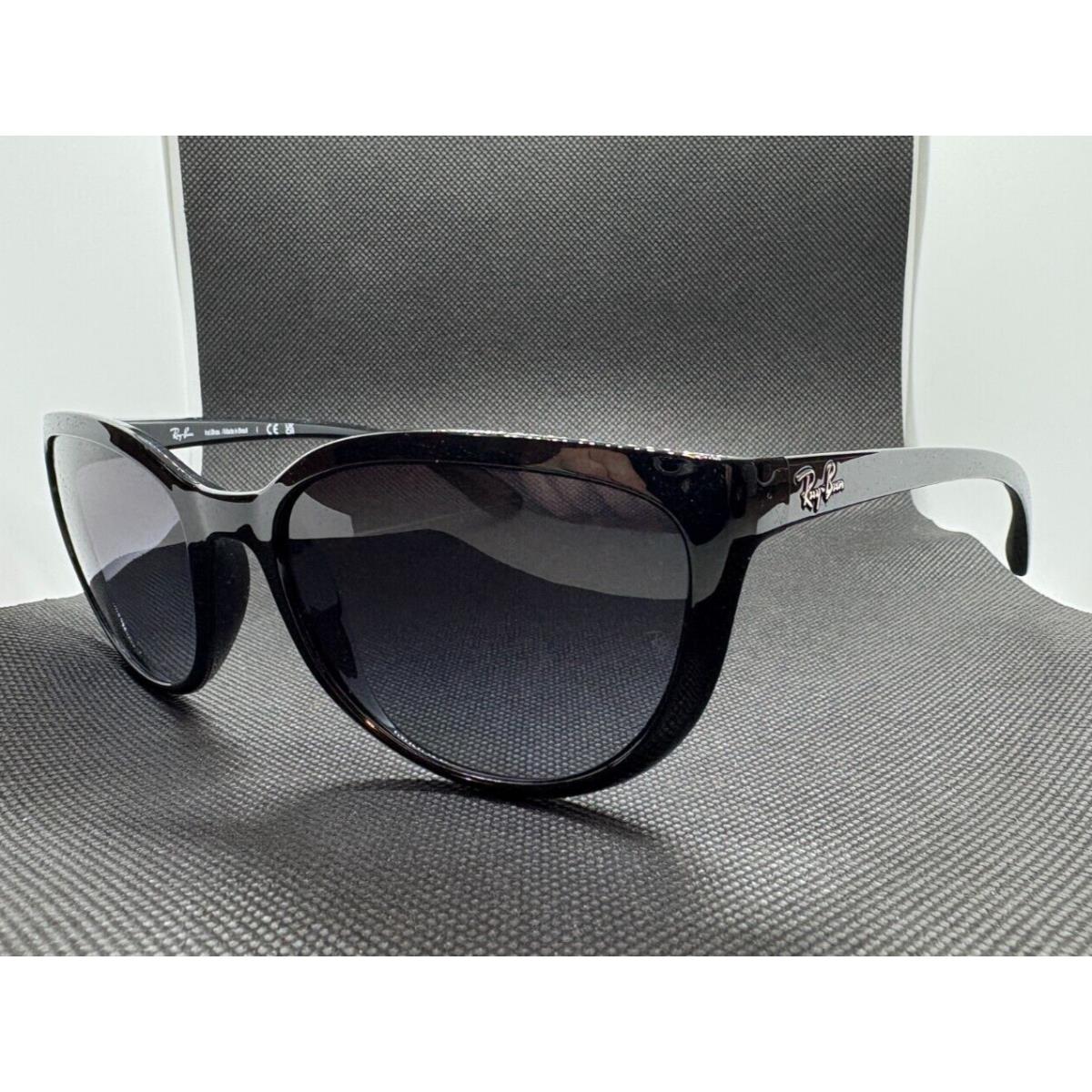 Ray-ban RB4167 Polished Black Frame / Grey Gradient Lens RB4167 601/8G 59-20 - Frame: Polished Black, Lens: Grey Gradient