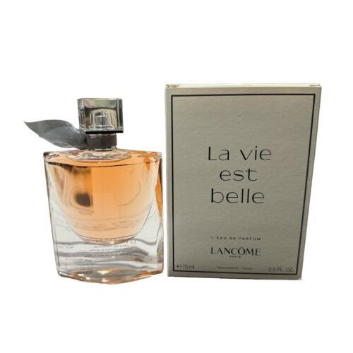 Lancome La Vie Est Belle L`eau de Parfum Perfume 2.5oz White Box